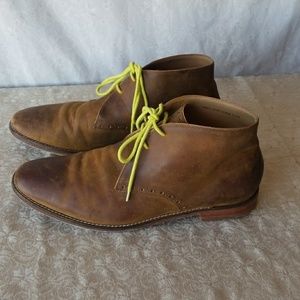 COLE HAAN LEATHER MEN'S SHOES, SIZE 11.5M !!!